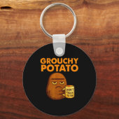 Funny Couple Sweet Tato & Grouchy Tato キーホルダー (正面)