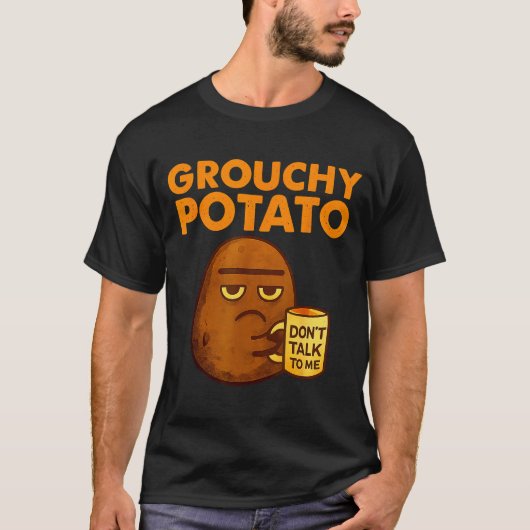 Funny Couple Sweet Tato &amp; Grouchy Tato  Tシャツ (正面)