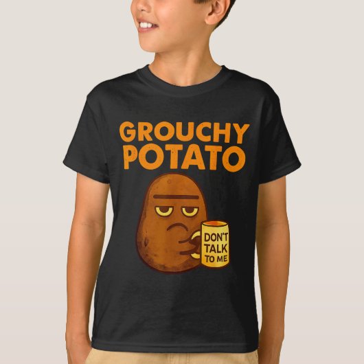 Funny Couple Sweet Tato &amp; Grouchy Tato  Tシャツ (正面)