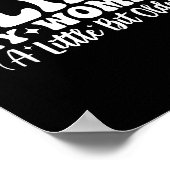 Funny Couples Quotes I Like My Women A Little Bit ポスター (角)