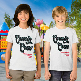 Funny Cousin Crew Official Family Reunion トライブレンドTシャツ