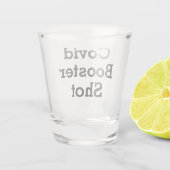 Funny Covid Booster Shot ショットグラス (裏面)