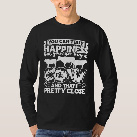 Funny Cow Apparel Farmer Cows Lover for Women & Ki Tシャツ (正面)