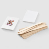 Funny Cow Easter Rabbit Cute Highland Cows Lover E ハンドファン (組立なし)