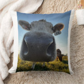 Funny Cow Pillow クッション (ブランケット)