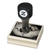 Funny Cow Pose Stamp ラバースタンプ (スタンプ)