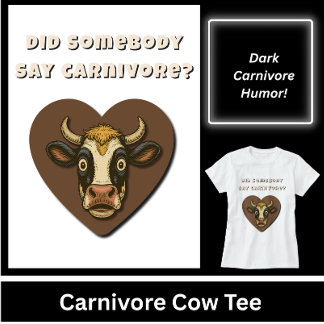 Funny Cow Steak Meat Lover Gift Tシャツ
