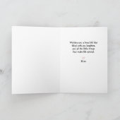 Funny Cowboy Baby Birthday Card カード (内部)