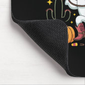 Funny Cowboy Halloween Ghost Western Fall For Spoo マウスパッド (コーナー)