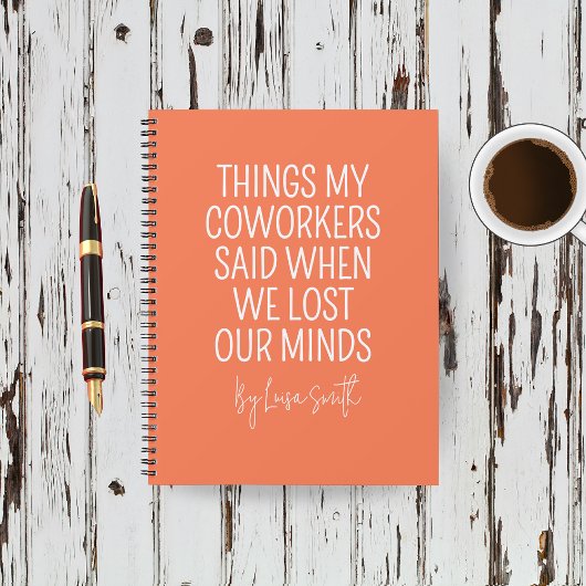 Funny Coworker Journal for Hospital Staff & Doctor ノートブック