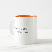 Funny Coworker Quotes Office Humor Gift Mug ツートーンマグカップ (正面左)