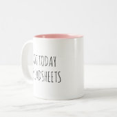 Funny Coworker Quotes Office Humor Gift Mug ツートーンマグカップ (正面左)