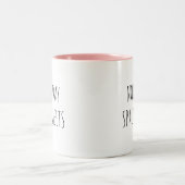 Funny Coworker Quotes Office Humor Gift Mug ツートーンマグカップ (中央)