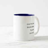 Funny Coworker Quotes Office Humor Gift Mug ツートーンマグカップ (正面右)