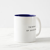 Funny Coworker Quotes Office Humor Gift Mug ツートーンマグカップ (正面右)