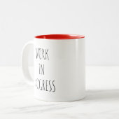 Funny Coworker Quotes Office Humor Gift Mug ツートーンマグカップ (正面左)
