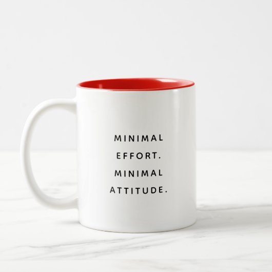 Funny Coworker Quotes Office Humor Gift Mug ツートーンマグカップ (左)