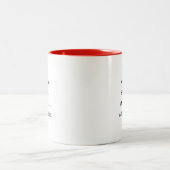 Funny Coworker Quotes Office Humor Gift Mug ツートーンマグカップ (中央)