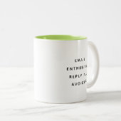 Funny Coworker Quotes Office Humor Gift Mug ツートーンマグカップ (正面右)