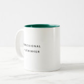 Funny Coworker Quotes Office Humor Gift Mug ツートーンマグカップ (正面左)
