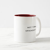 Funny Coworker Quotes Office Humor Gift Mug ツートーンマグカップ (正面右)