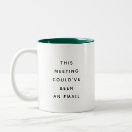 Funny Coworker Quotes Office Humor Gift Mug ツートーンマグカップ