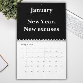 Funny Coworker Wall Calendar 2026 カレンダー