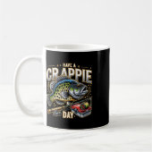 Funny Crappie Fishing Humor Joke Have A Crappie Da コーヒーマグカップ (左)