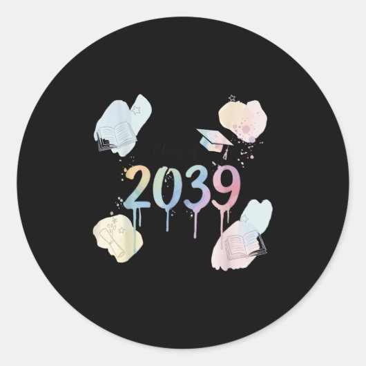 Funny Crater Generation Cl Of 20&#;  Grow With Me  ラウンドシール (正面)