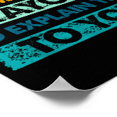 Funny Crayons For Smart People I Dont Have The Tim ポスター (角)