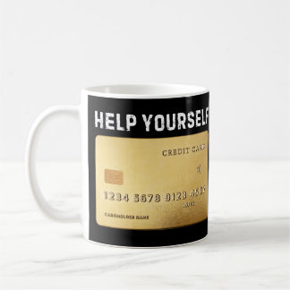 Funny Credit Card Coffee Mug コーヒーマグカップ