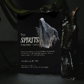 Funny Creepy Gothic Horror Halloween Costume Party 招待状