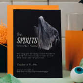 Funny Creepy Gothic Horror Halloween Costume Party 招待状