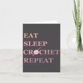 Funny Crochet Quote  カード (正面)