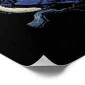 Funny Crow F-Caw-F Crow Lover Creative Casual ポスター (角)