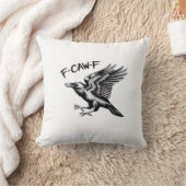 Funny Crow F-Caw-F Essential Minimal Clean クッション (ブランケット)