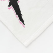 Funny Crow F-caw-f Valentines Day Black Bird Fcawf フリースブランケット (角)