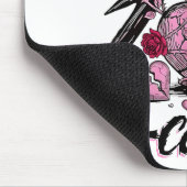 Funny Crow F-caw-f Valentines Day Black Bird Fcawf マウスパッド (コーナー)