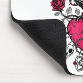 Funny Crow F-caw-f Valentines Day Black Bird Fcawf マウスパッド (コーナー)