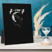 Funny Crow Retro Classic Style フォトプラーク (側面)