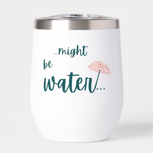 Funny Cruise 2026 SS Stemless Wine Tumbler (正面)