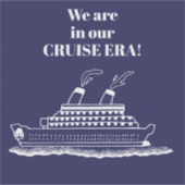 Funny Cruise Ship シール (正面)