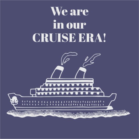 Funny Cruise Ship シール (正面)