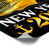 Funny Cruising Into 2026 New Year Matching Family  ポスター (角)