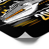 Funny Cruising Into 2026 New Year Matching Family  ポスター (角)