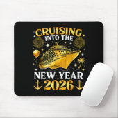 Funny Cruising Into 2026 New Year Matching Family  マウスパッド (マウス)