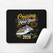 Funny Cruising Into 2026 New Year Matching Family マウスパッド (マウス)