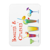 Funny Cruse Door Stateroom Magnet Drinks Cocktails マグネット (縦)