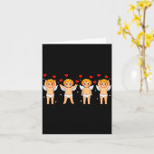 Funny Cud Ohio Midwestern Party O-h-i-o In Valenti カード (黄色い花)