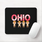 Funny Cud Ohio Midwestern Party O-h-i-o In Valenti マウスパッド (マウス)